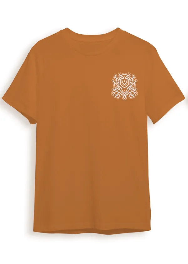 Pack_Of_1_Brown_Meditative_Monk_180_GSM_Cotton_T-Shirt