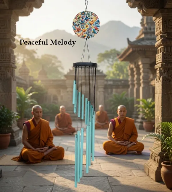 18_Pipe_Designer_Wind_Chime_for_Home_|_Turquoise_Color_Big_Wind_Chimes