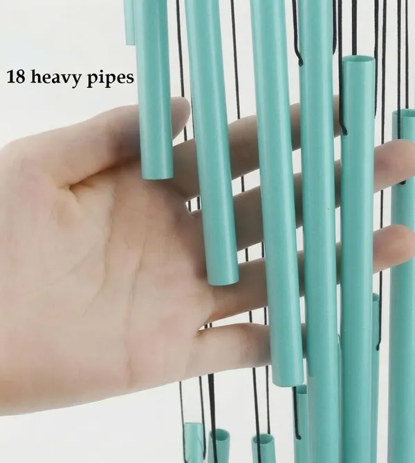 18_Pipe_Designer_Wind_Chime_for_Home_|_Turquoise_Color_Big_Wind_Chimes
