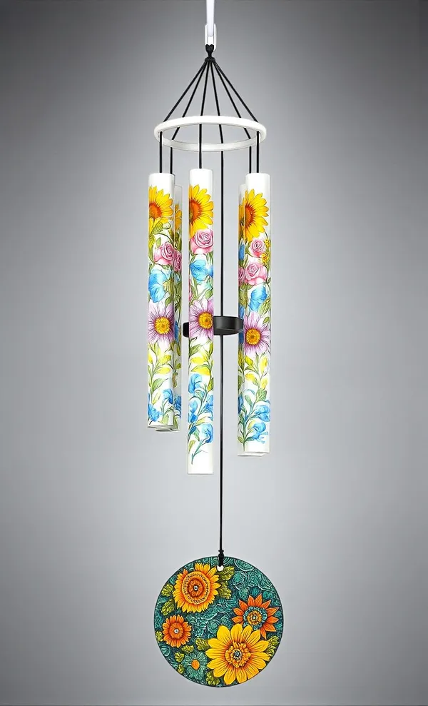 Floral_Wind_Chimes_with_Sunflower_Design,_Mandala_Art_Decorative_Garden_Chimes_with_Hand-Painted_Tubes,_Outdoor_Hanging_Decor