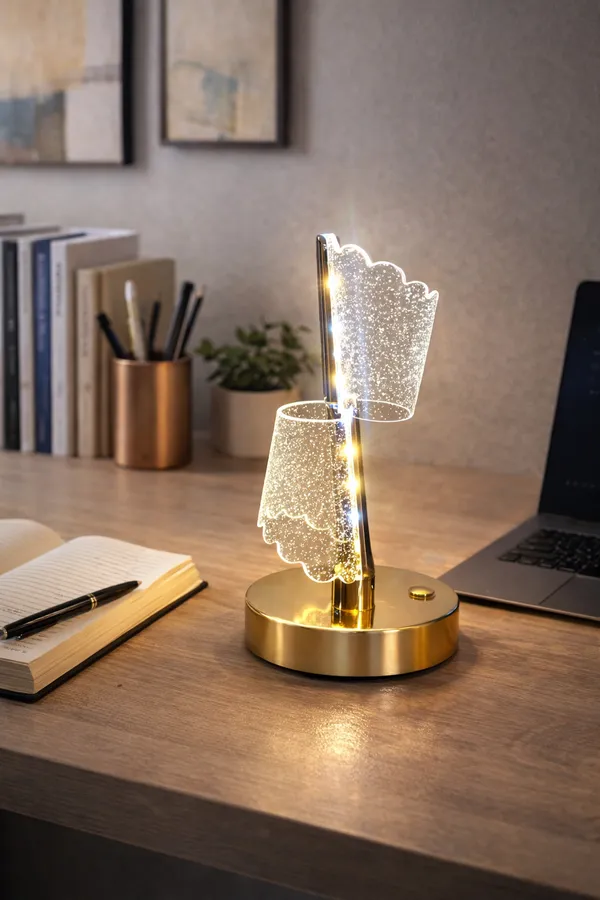 LED_Table_Lamp_|_5V/2A_battery_|_Home_Decor,_Lamps_for_Bedroom,_Lamp_for_Living_Room,_Valentine_Gift,_Stepless_Dimming,_3_Colour_Touch_Control,_USB-c_Charging_(Metal_-_Gold)