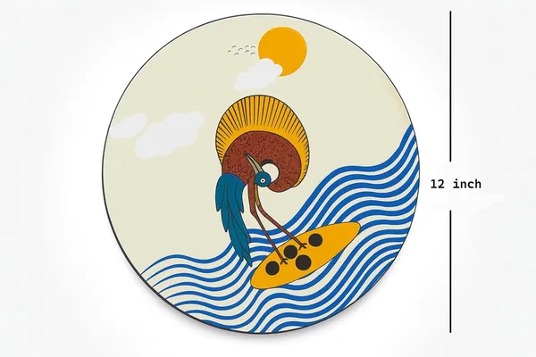 PARADIGM_PICTURES_colorful_Wall_Plates_&_Paintings_|_Perfect_Home_Decor_and_Wall_Decor_Items_for_Your_Hall_and_Living_Room_|_Set_of_5_|_Gift_Items,_Multicolor