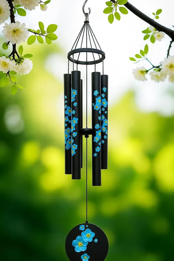 Paradigm_Pictures_Big_Wind_Chimes_30.5_Inch_|_Black_6_Pipe_Wind_Chime_for_Home_Positive_Energy,_Luck_&_Prosperity_|_Designer_Floral_Metal_Wind_Bell