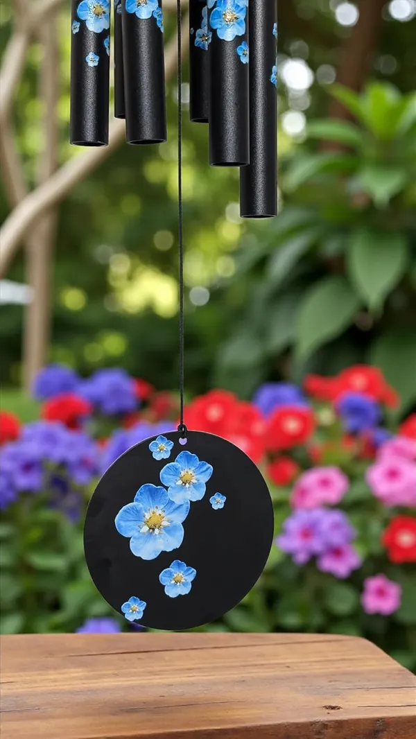 Paradigm_Pictures_Big_Wind_Chimes_30.5_Inch_|_Black_6_Pipe_Wind_Chime_for_Home_Positive_Energy,_Luck_&_Prosperity_|_Designer_Floral_Metal_Wind_Bell