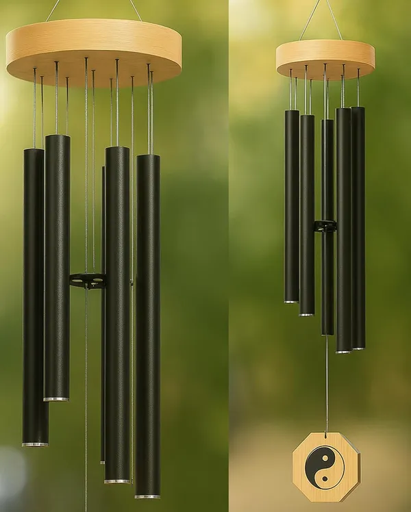 Black_6_pipe_windchime_for_home_decor
