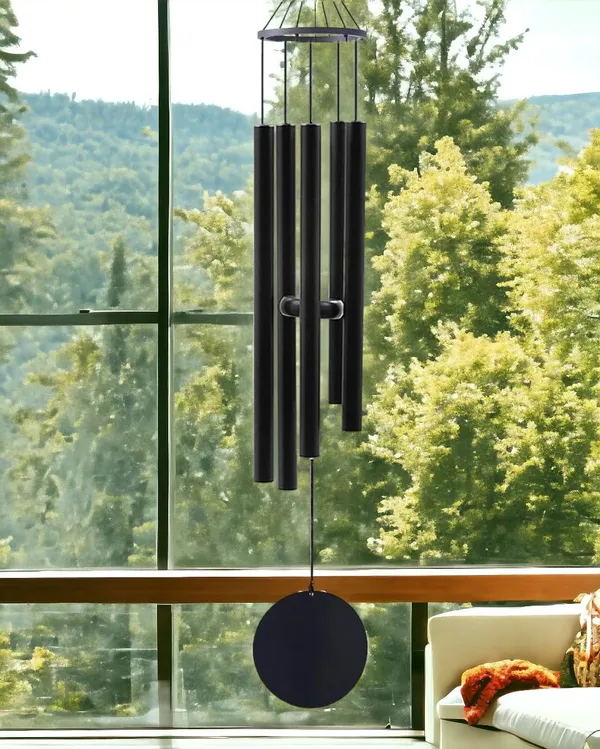 Black_Harmony_5-Pipe_Metal_Wind_Chimes_30_Inch