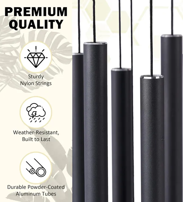 Black_Harmony_5-Pipe_Metal_Wind_Chimes_30_Inch