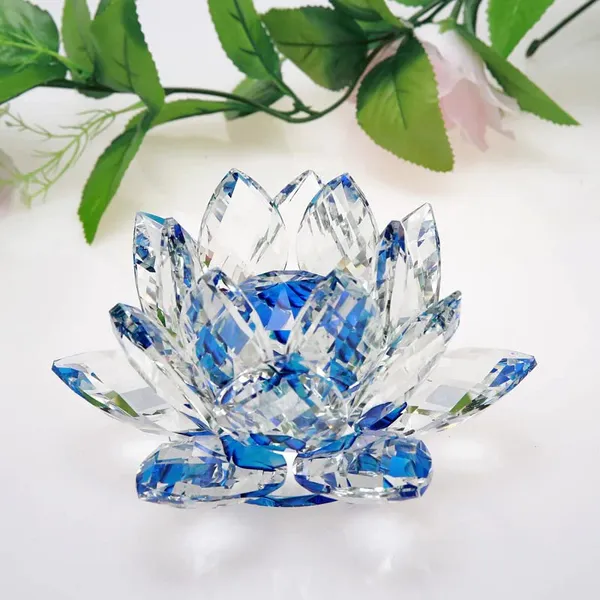 Blue_Clear_Feng_Shui_Crystal_Lotus_Flower_?_Positive_Energy_&_Good_Luck_(8_x_8_x_6.6_cm)