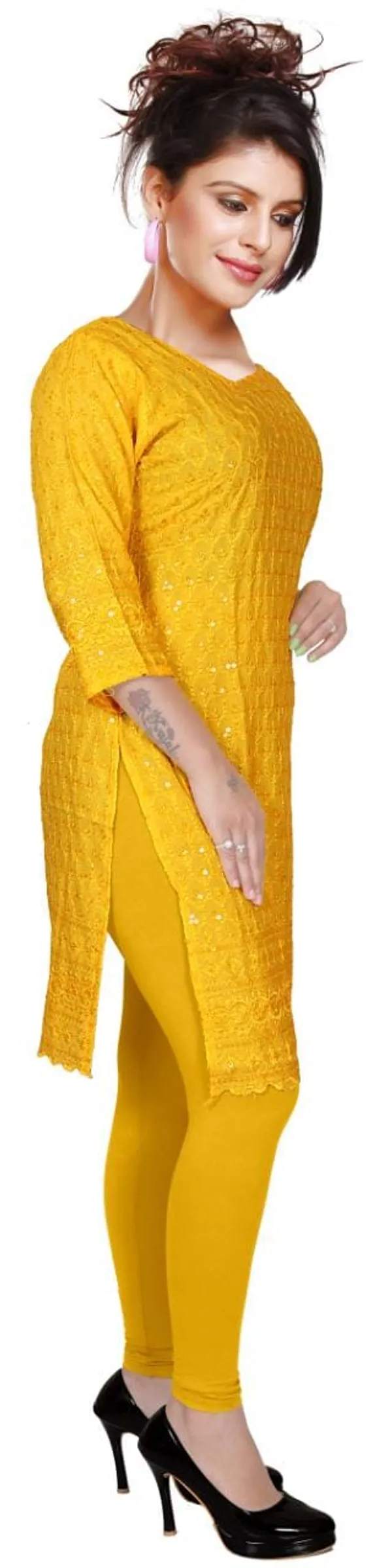 Yellow_Premium_Quality_Stylish_Kurti_For_Women