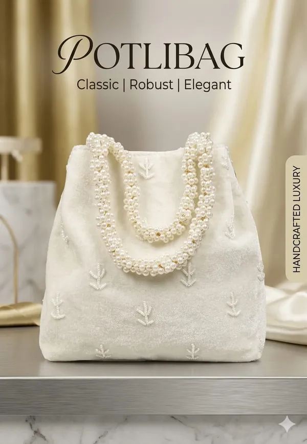 Handwrok_Embroider_designer_vintage-inspired_handbag_featuring_striking_contrast_and_intricate_detailing