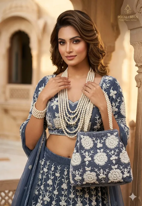 Handwrok_Embroider_designer_vintage-inspired_handbag_featuring_striking_contrast_and_intricate_detailing