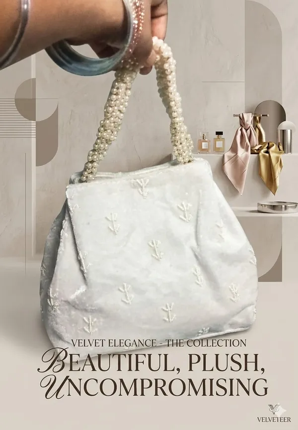 Handwrok_Embroider_designer_vintage-inspired_handbag_featuring_striking_contrast_and_intricate_detailing