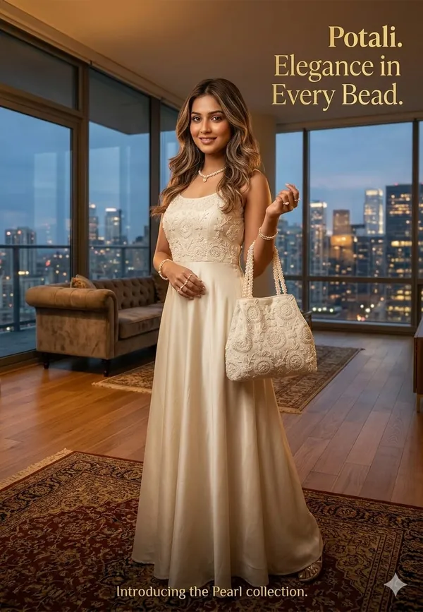 Handwrok_Embroider_designer_vintage-inspired_handbag_featuring_striking_contrast_and_intricate_detailing