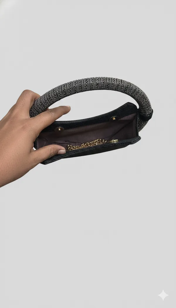 Round_Floral_Embroidered_Clutch,_Beaded_Lace_Trim_For_Women