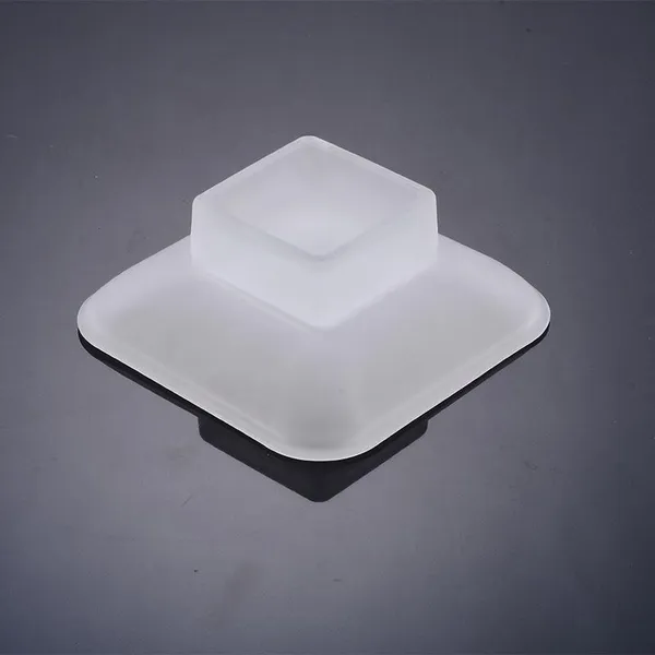 White_Soap_Dish_For_Washroom_Or_Kitchen_Simply_Place_Where_Want_No_Need_To_Screw/Fitting_Made_By_Glass