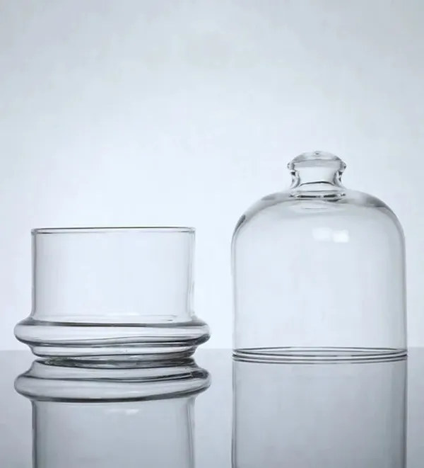 Clear_Round_Shape_Glass_Container_Food_Storage_Kitchen_Jar_And_Butter_Jar_With_Full_Cover_Glass_Lid_(Container_With_Lid)