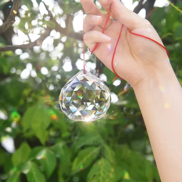 White_Crystal_Hanging_Ball_Feng_Shui_Prisms_Sun-Catcher_Decorative_Showpiece_-_4_cm