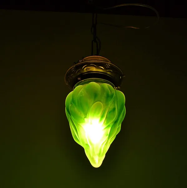 Blue_Flame_Shaped_Glass_Pendant_Frosted_Hanging_Lamp_(Small)