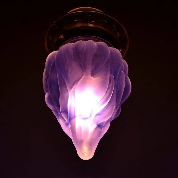 Purple_Flame_Shaped_Glass_Pendant_Frosted_Hanging_Lamp_(Small)