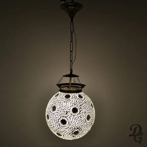White_Glass_Pendant_Frosted_Hanging_Lamp_For_Home_Decoration
