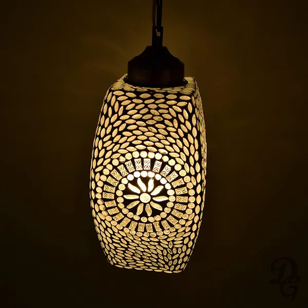 White_Mosaic_Glass_Hanging_Pendant_Handicraft_Turkish_Lamp_WhiteCorded-Electric