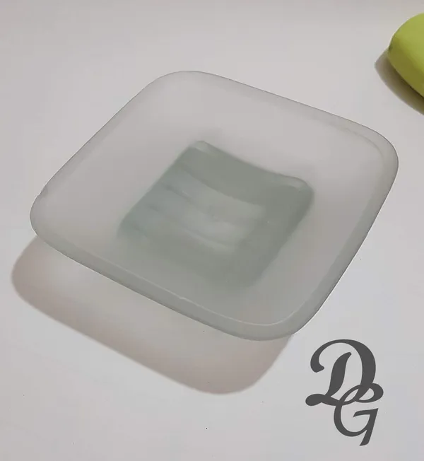 Frosted_India_Soap_Dish_For_Washroom_Or_Kitchen_Simply_Place_Where_Want_No_Need_To_Screw/Fitting_Made_By_Glass_(4.5_Inch)