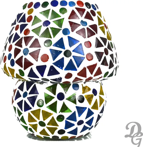 Multi_Color_Beautiful_Mosaic_Table_Lamp_for_Bed_Side_Handicrafted_Glass_Night_Lamp