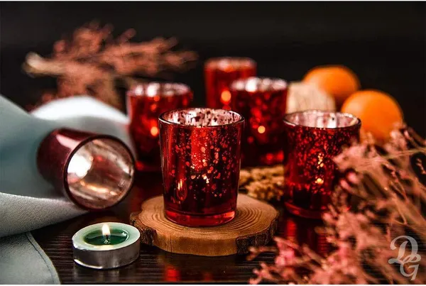 Red_Glass_Candle_Tealight_Holder_For_Decoration