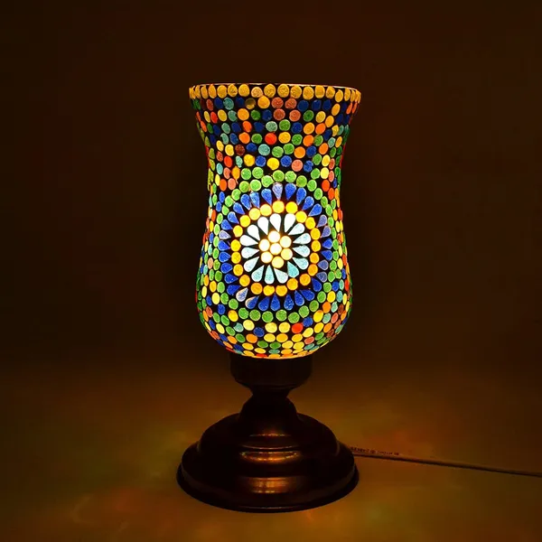 Mosaic_Glass_Table_Lamp_Is_Made_Up_Of_Semi-Transparent_Glass_Beads