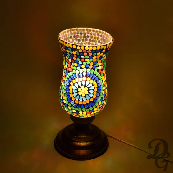 Mosaic_Glass_Table_Lamp_Is_Made_Up_Of_Semi-Transparent_Glass_Beads