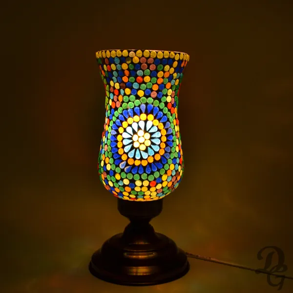Mosaic_Glass_Table_Lamp_Is_Made_Up_Of_Semi-Transparent_Glass_Beads