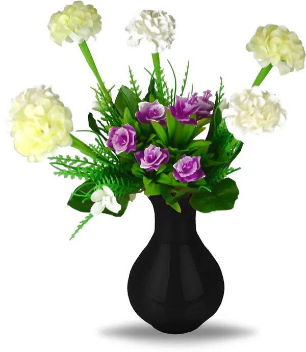 Black_Table__Floor_Decorative_Vase_For_Home_&_Office