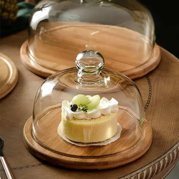 Clear_Elegant_Glass_Cake_Dome_With_Crystal_Clear_Finish