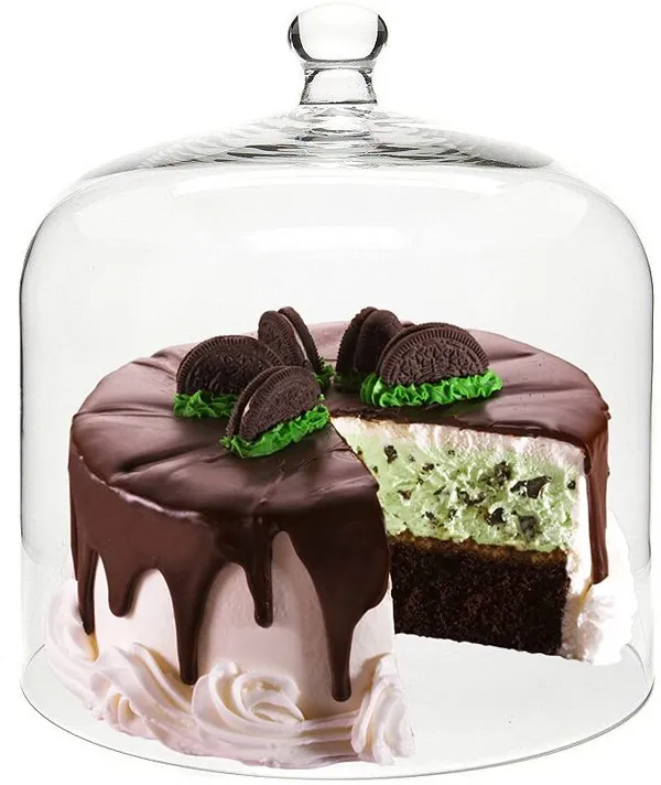 White_Premium_Glass_Cake_Cover_With_Base
