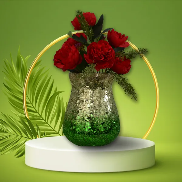 Green_Table_Decorative_Vase_For_Home_&_Office