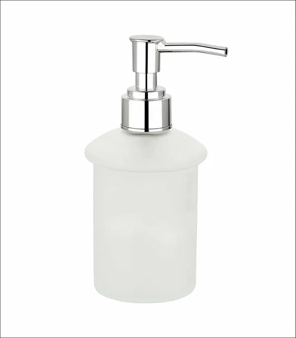 White_Round_Soap_Dispenser_for_Bathroom_with_Plastic_Pump_Handwash_Liquid_Dispenser