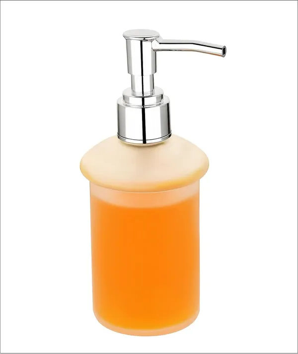 White_Round_Soap_Dispenser_for_Bathroom_with_Plastic_Pump_Handwash_Liquid_Dispenser