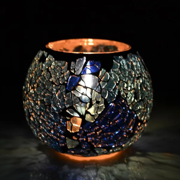 Blue_Glass_Candle_Tealight_Holder_For_Decoration