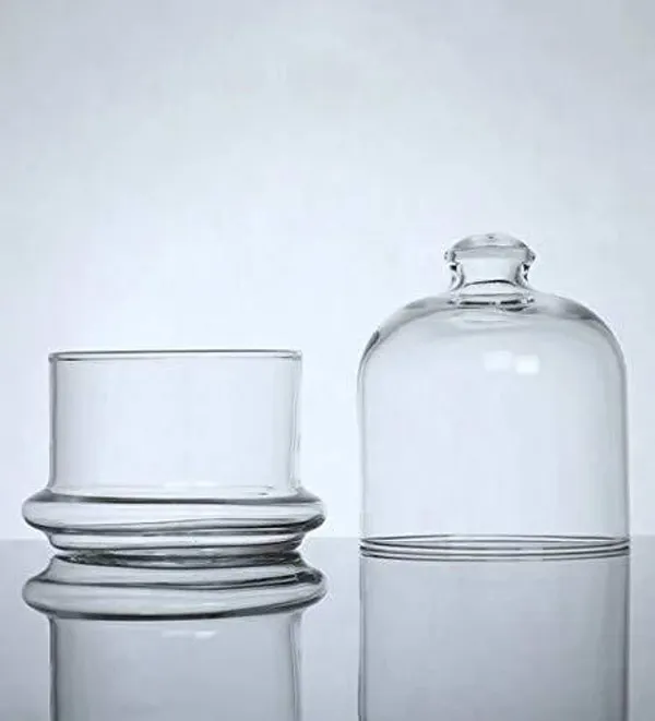 Clear_Glass_Food_Container_With_Dome_Transparent