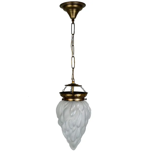 White_Pendant_Wall_Lamp_Without_Bulb