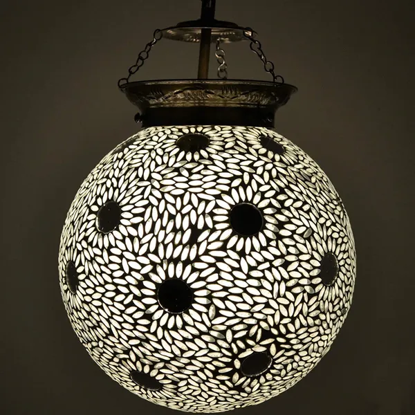 White_Pendant_Wall_Lamp_Without_Bulb
