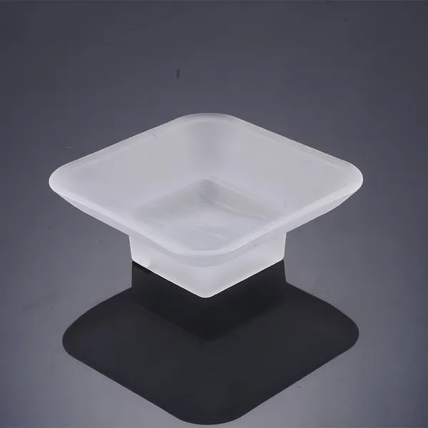 Frosted_India_Soap_Dish_For_Washroom_Or_Kitchen_Simply_Place_Where_Want_No_Need_To_Screw/Fitting_Made_By_Glas