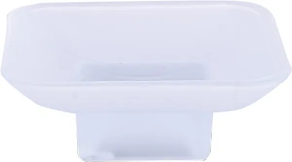 Frosted_India_Soap_Dish_For_Washroom_Or_Kitchen_Simply_Place_Where_Want_No_Need_To_Screw/Fitting_Made_By_Glas