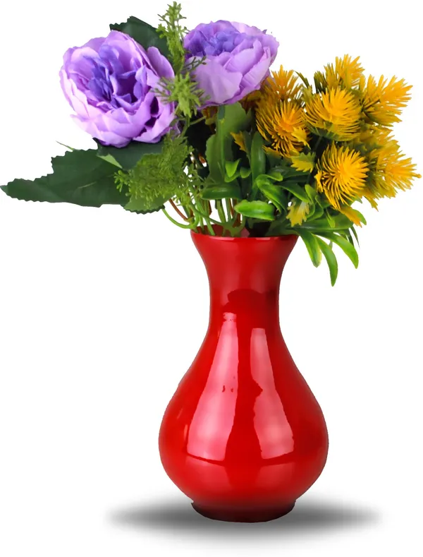 Red_Table__Floor_Decorative_Vase_For_Home_&_Office