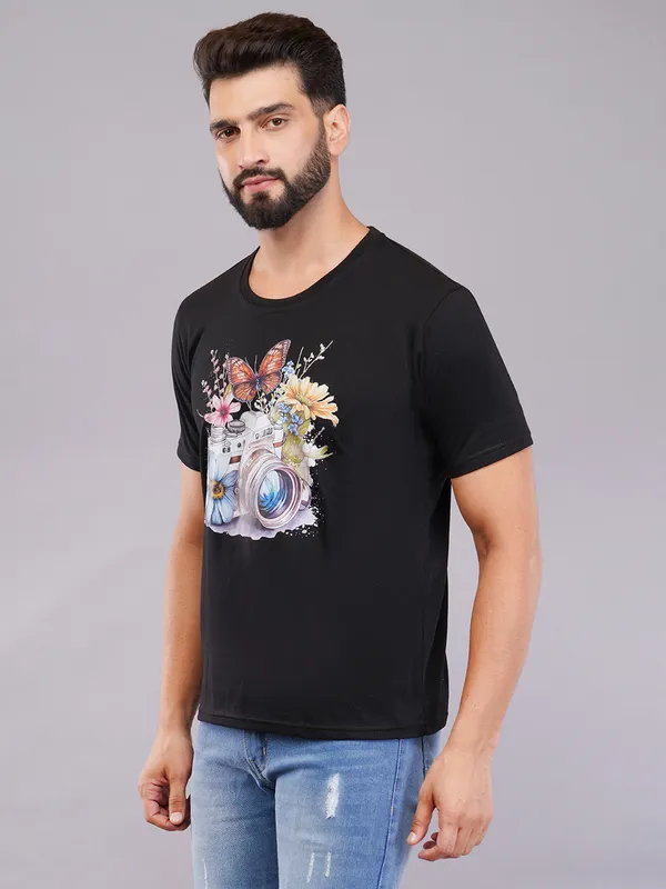 Black_Oversized_Printed_T-Shirt_For_Unisex