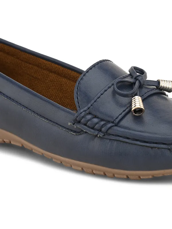 Navy_Faux_Leather_Eva_Sole_Loafers_For_Women