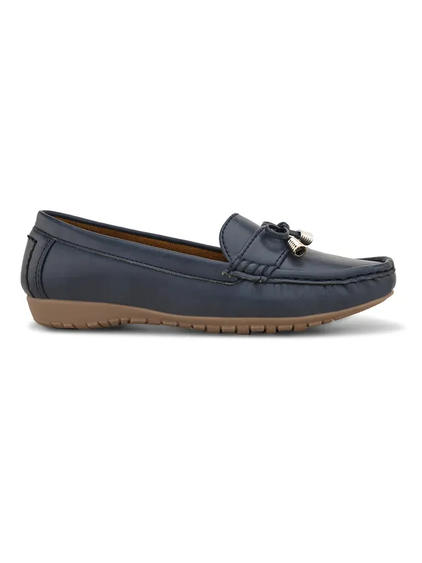 Navy_Faux_Leather_Eva_Sole_Loafers_For_Women