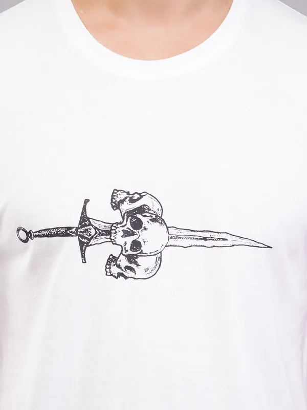 Pack_Of_2_Black_&_White_Skull_Printed_Oversized_T-Shirt_For_Unisex