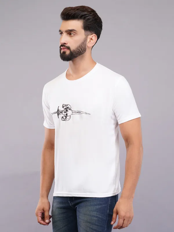 Pack_Of_2_Black_&_White_Skull_Printed_Oversized_T-Shirt_For_Unisex