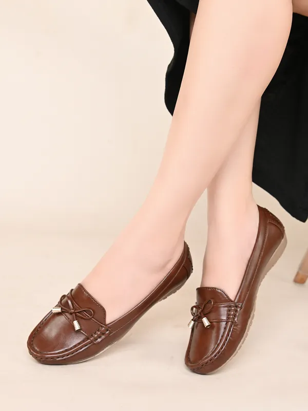 Brown_Faux_Leather_Eva_Sole_Loafers_For_Women